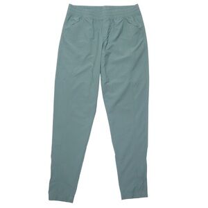 The North Face Pants Womens 8 Green Sheltay Hiking Nylon Tapered Lightweight